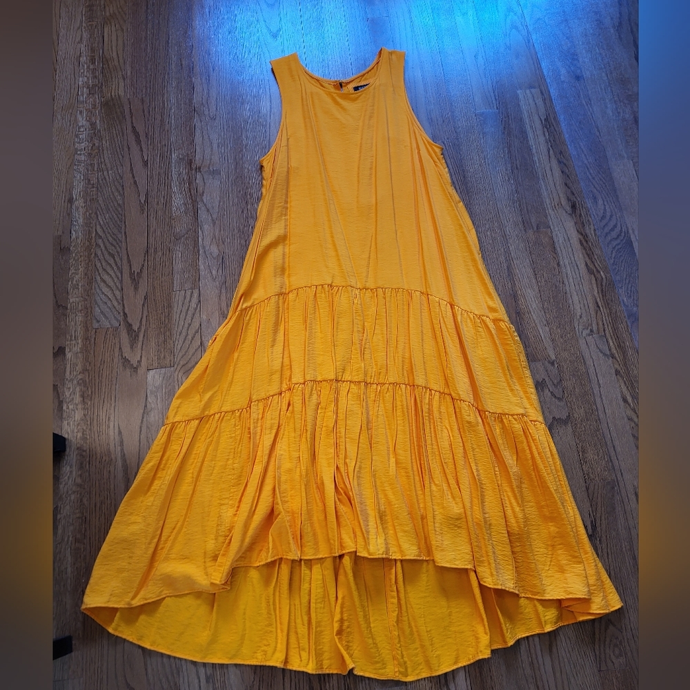 Anthropologie Maeve High-low dress with pockets!